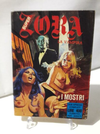 Super Zora 4 fumetti erotici Edifumetto 1977