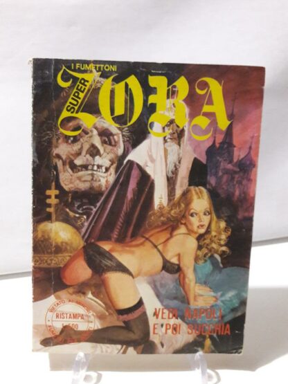 Super Zora 22 fumetti erotici Edifumetto 1978